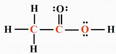 ch3cooh-lewis