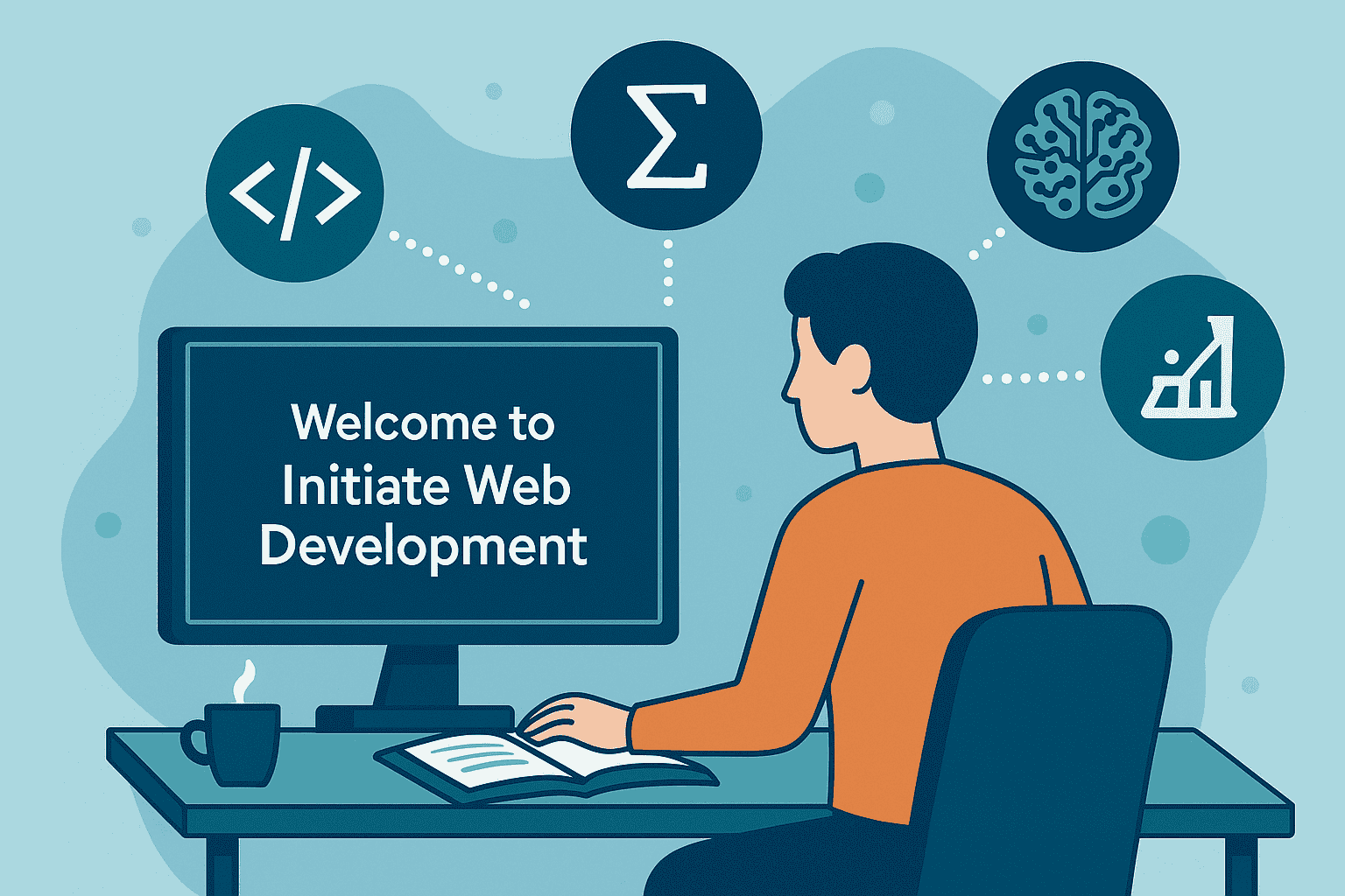 Team behind Initiate Web Development: an educational platform offering free STEM and programming tutorials